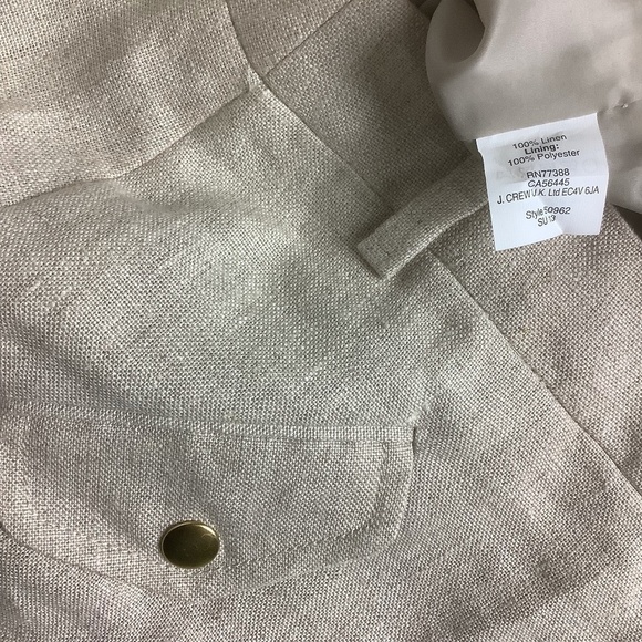 J. Crew Linen Skirt MSRP $119 - Picture 4 of 5